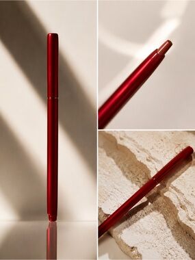 New Slim Red Two Faced Red Lipliner Pencil
